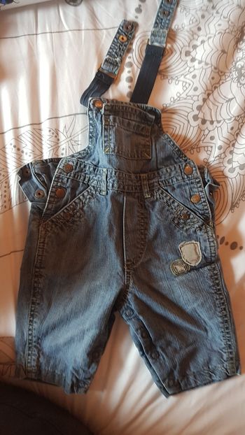 Salopette en jean 3 mois