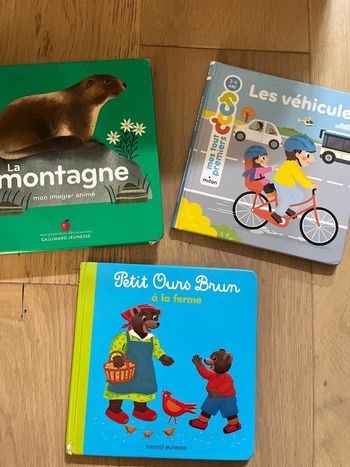 Lot 3 livres