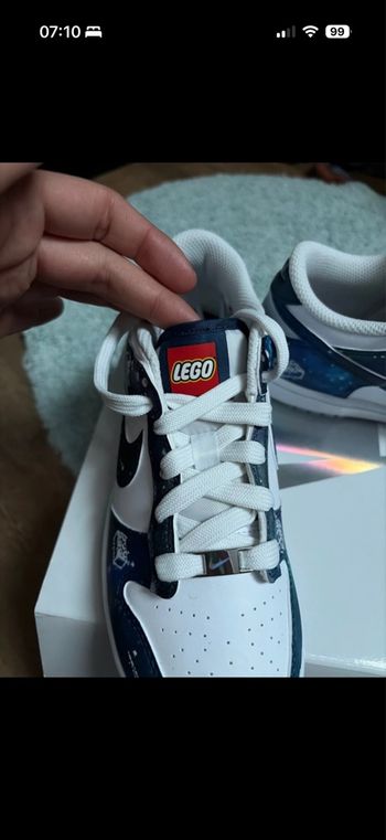 Basket Nike collaboration lego 