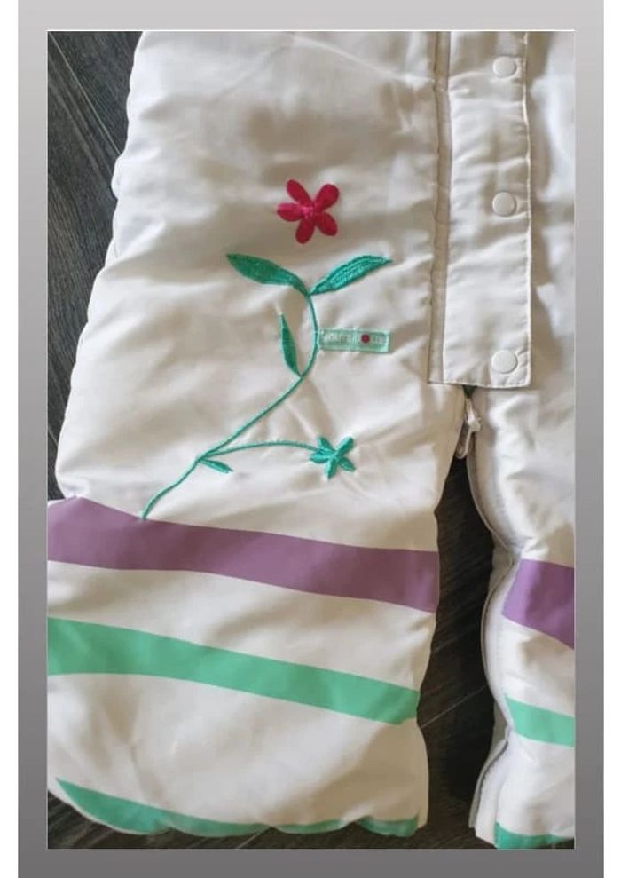 manteau combi pilote bébé blanc/violet/rose/vert Orchestra 9 mois - photo numéro 2