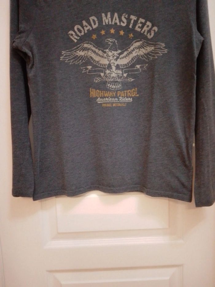 T-shirt manches longues "Road Masters" T.14 ans - LH - photo numéro 12