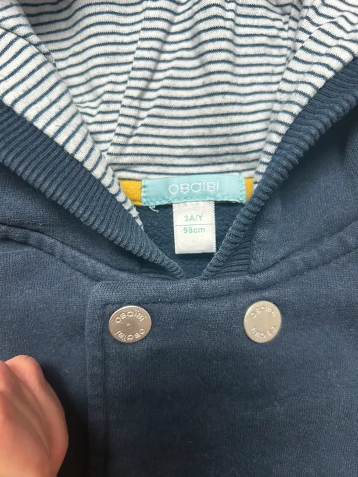 Veste chaude garcon taille 3 ans obaibi - photo numéro 4