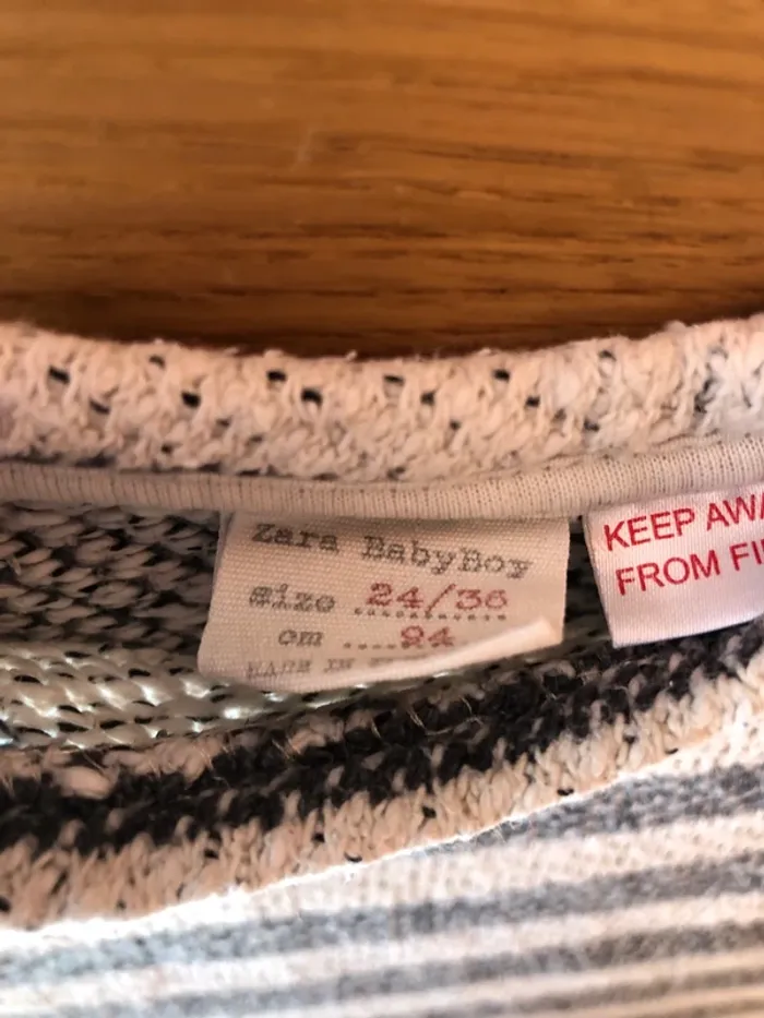 Pull marinière 24/36mois - photo numéro 2