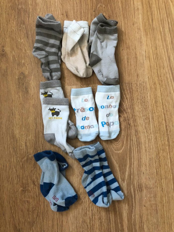 Lot de 7 paires de chaussettes t17