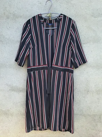 Robe à rayures