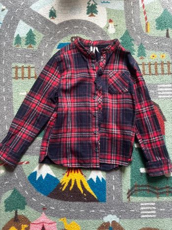 Chemise à carreaux garçon