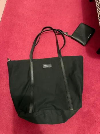 Sac noir tissus similicuir kendall +kylie neuf