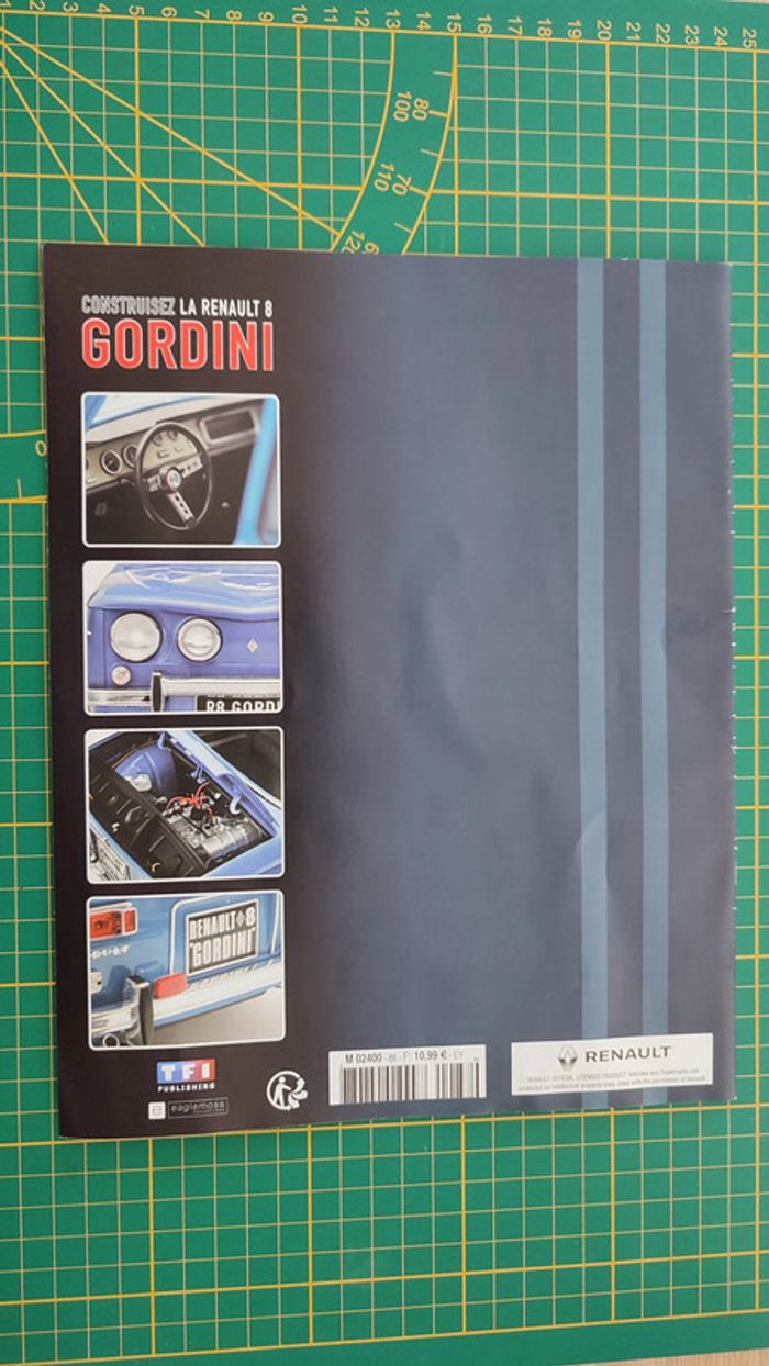 Fascicule seul sans pièce N°88 Renault R8 Gordini 1/8 1/8ème Eaglemoss collections #A67 - photo numéro 2