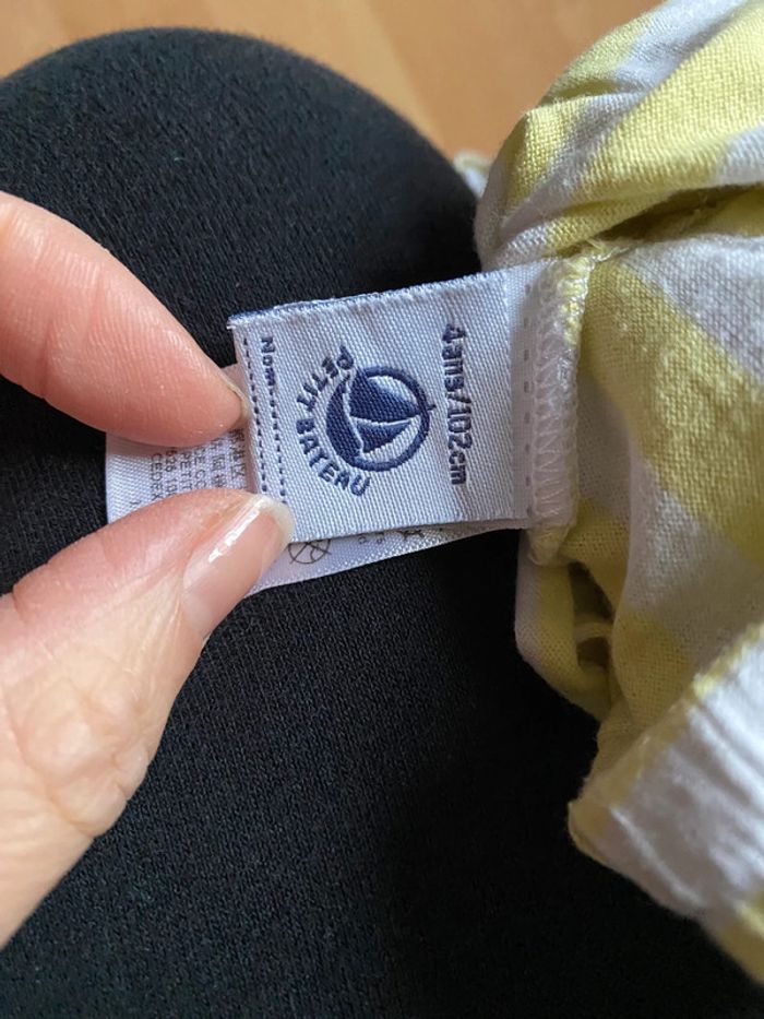 Jupe rayée Petit Bateau Taille 4 ans - photo numéro 5