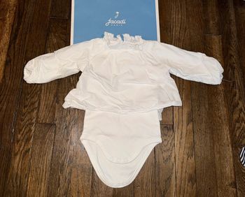 Body guimpe Jacadi 6 mois Une micro trace