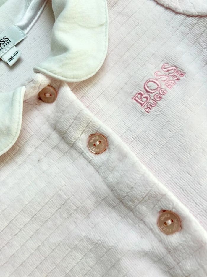 Pyjama rose - Hugo BOSS - 3 mois - photo numéro 7