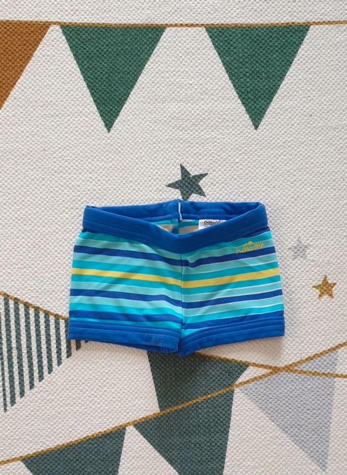 Maillot short de bain garçon, taille 18 mois, Nabaiji