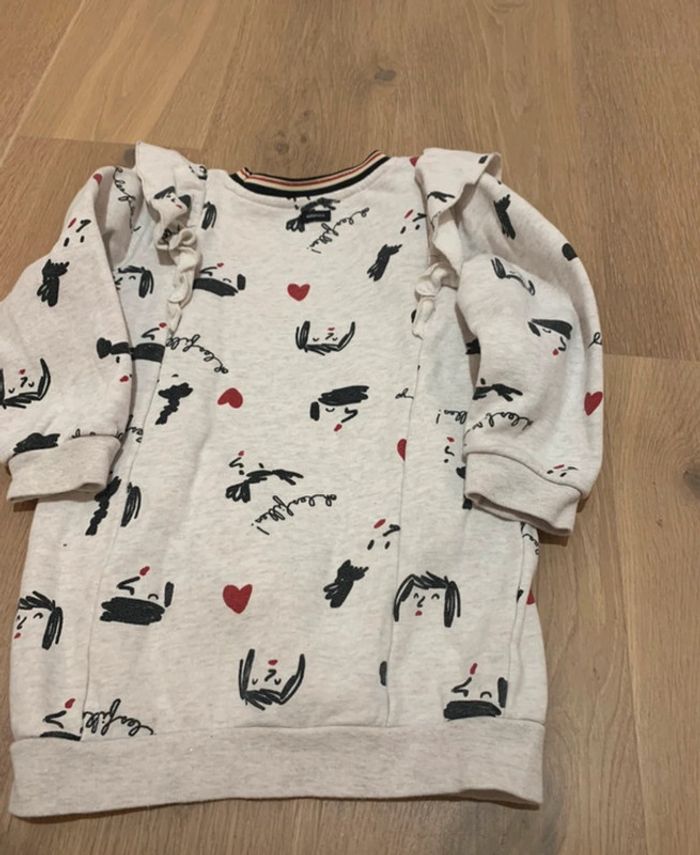 Ensemble robe et legging catimini 4 ans - photo numéro 6