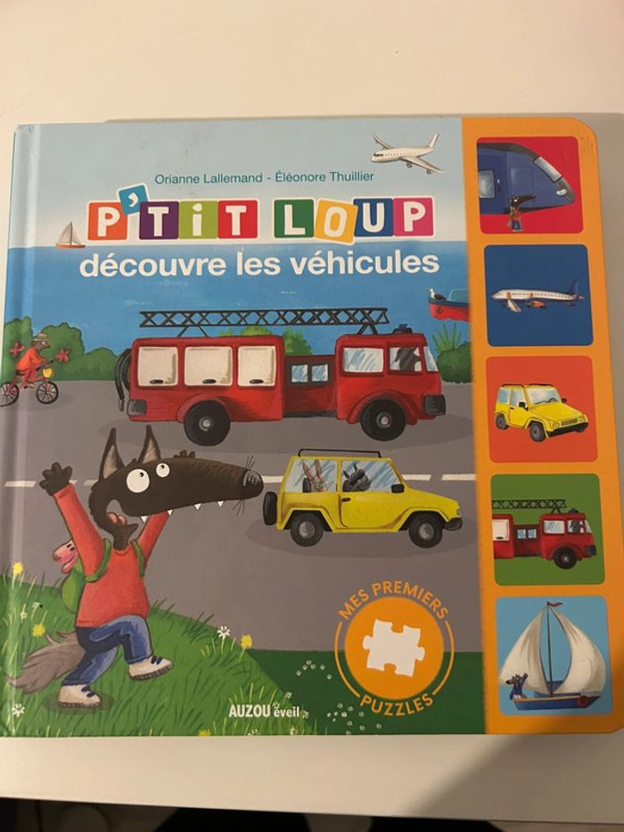 Petit loup découvre les véhicules