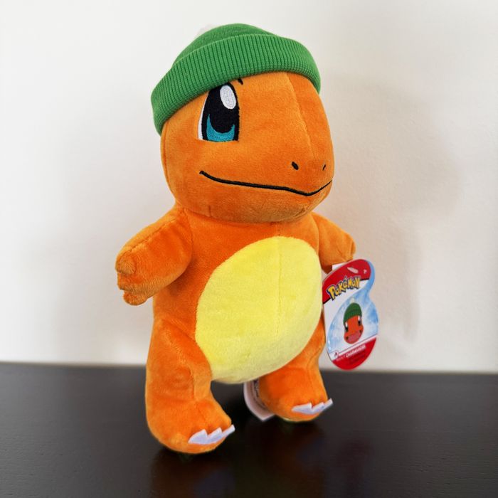 Salameche Noël Peluche Pokémon Holiday Seasonal Jazwares 20cm Charmander - photo numéro 2