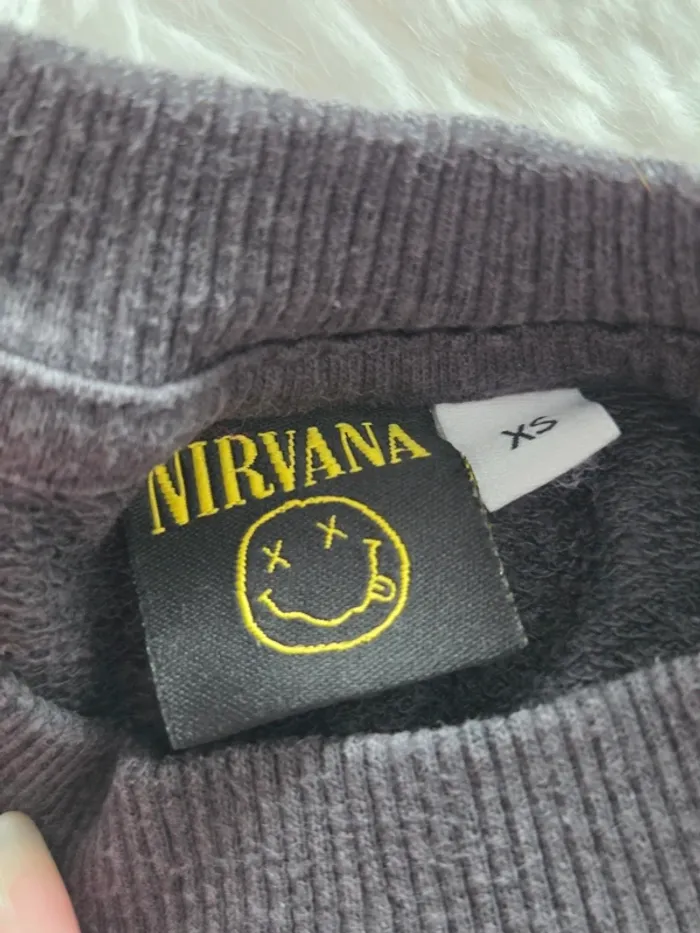Sweat Nirvana femme xs - photo numéro 4