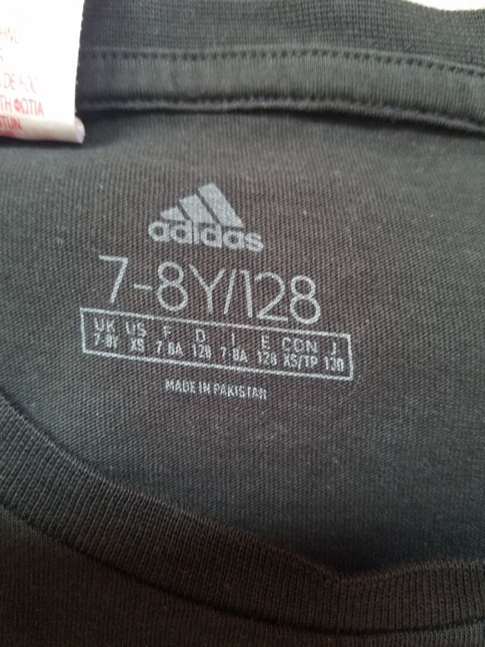 Tshirt Adidas fille 7/8 ans tbe - photo numéro 3