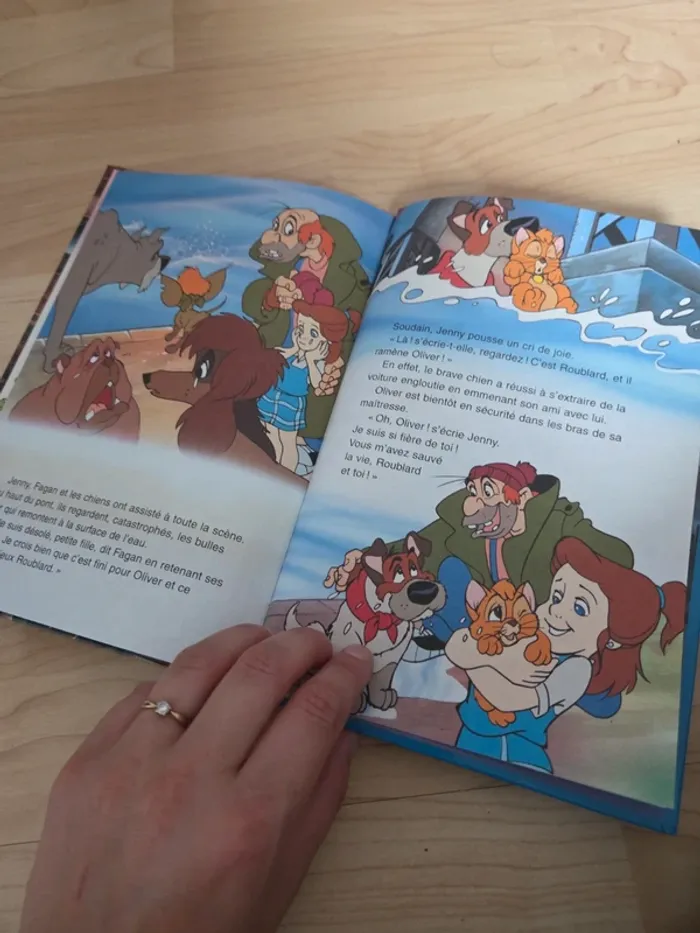 Livre disney Oliver et compagnie - photo numéro 3