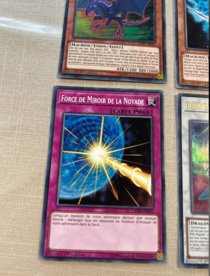 Lot 8 cartes Yu-Gi-Oh! - photo numéro 7