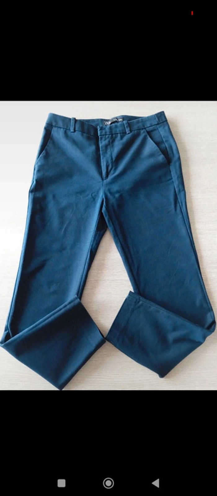 Pantalon style chino Zara - photo numéro 2