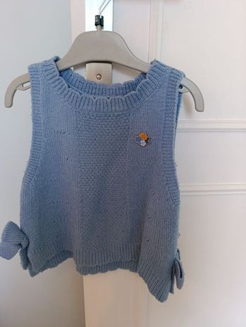 Pull sans manche fille 5 ans sergent major