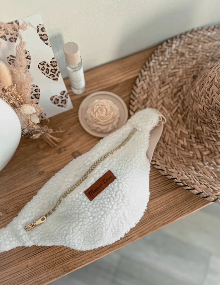 Sac banane neuf femme « maman love » création française