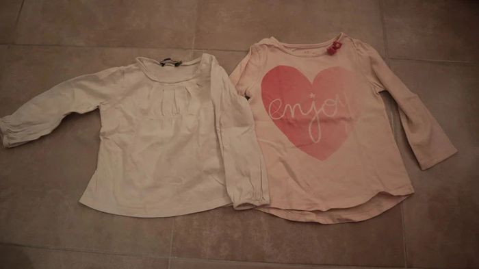 Lot 5 t-shirts manches longues - photo numéro 2