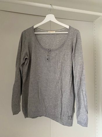 Pull esprit gris 