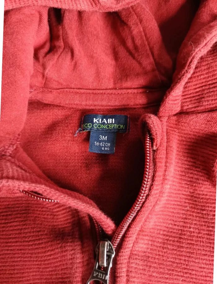 Veste 3 mois Kiabi - photo numéro 2