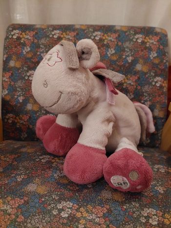Noukie's - peluche ane poney Victoria et Lucie