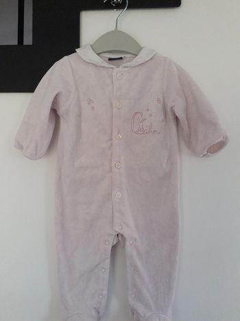 Grenouillère pyjama fille 6 mois - Sergent Major