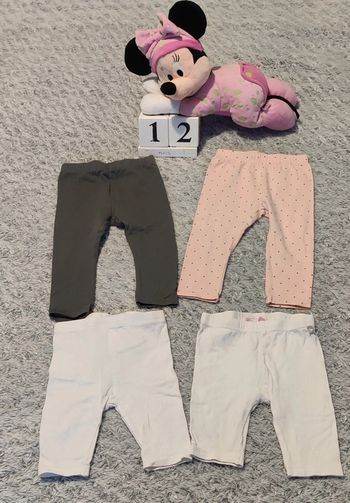 Legging et pantacourt T:12mois.