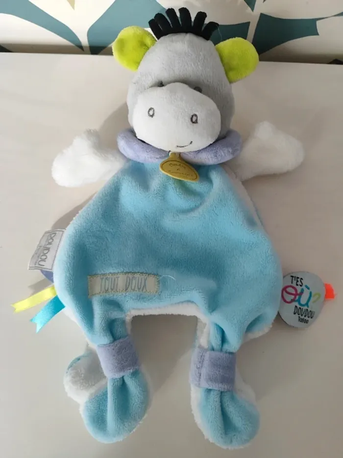 Doudou plat âne doudou et compagnie - photo numéro 2