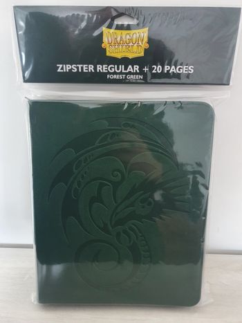 Portfolio Classeur Dragon Shield Zipster Regular 360 Forest Green 