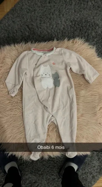 Pyjama Obaibi 6 mois