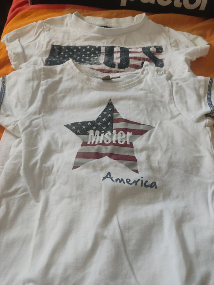 Lot 2 t shirt garçon