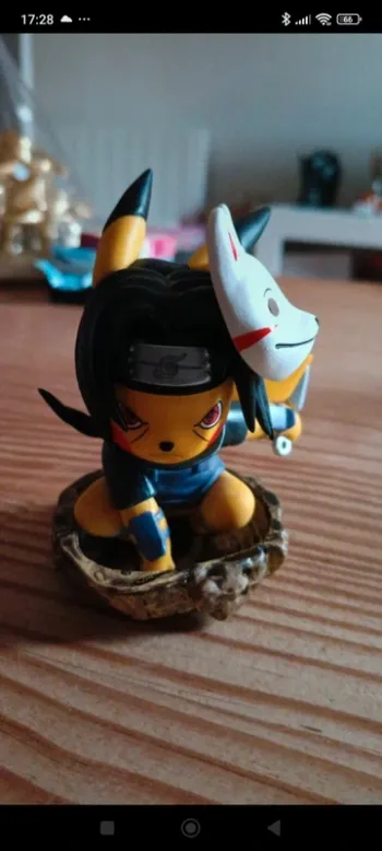 Figurine pokémon plastique manga