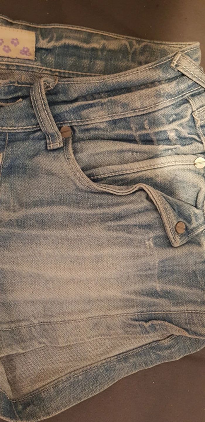 Short jean t36 - photo numéro 6