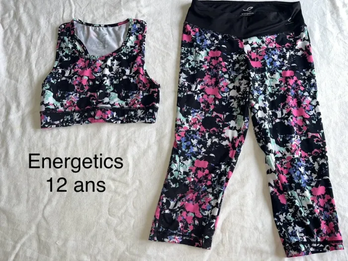 Ensemble sport energetics 12 ans