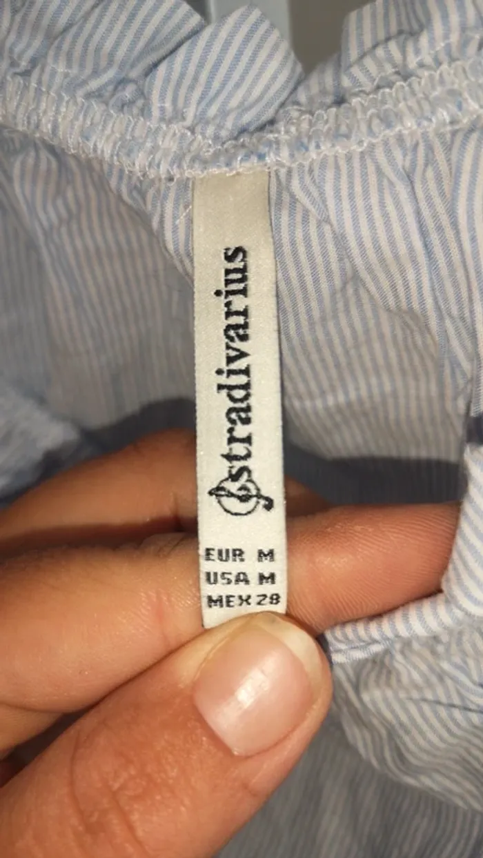 Top epaul dénudé broder - photo numéro 3