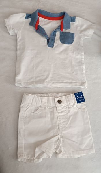 Ensemble été 3 mois garçon 3/6mois