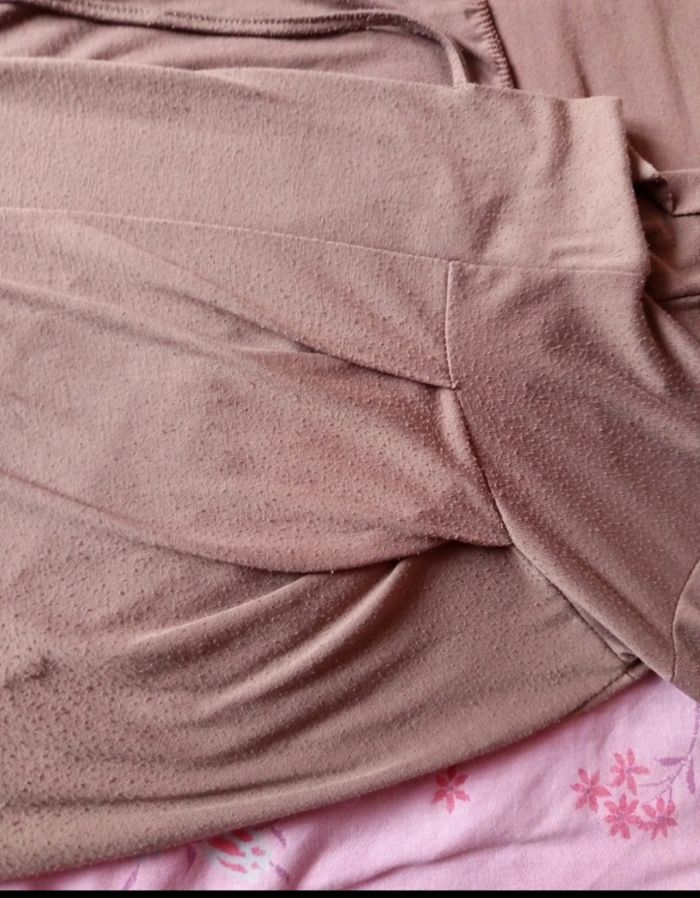 Gilet femme marron taille L - photo numéro 5