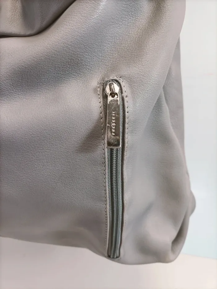 Sac à main Gris Frédéric T. Porté épaule, Grand sac à main - photo numéro 2