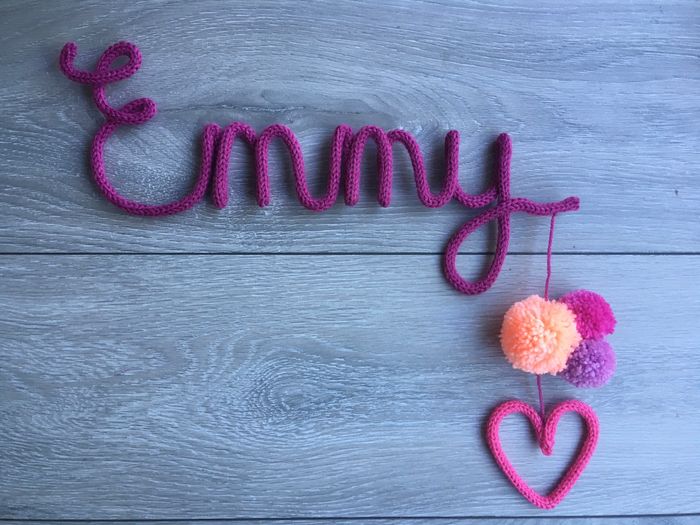 Création personnalisable en tricotin - photo numéro 4