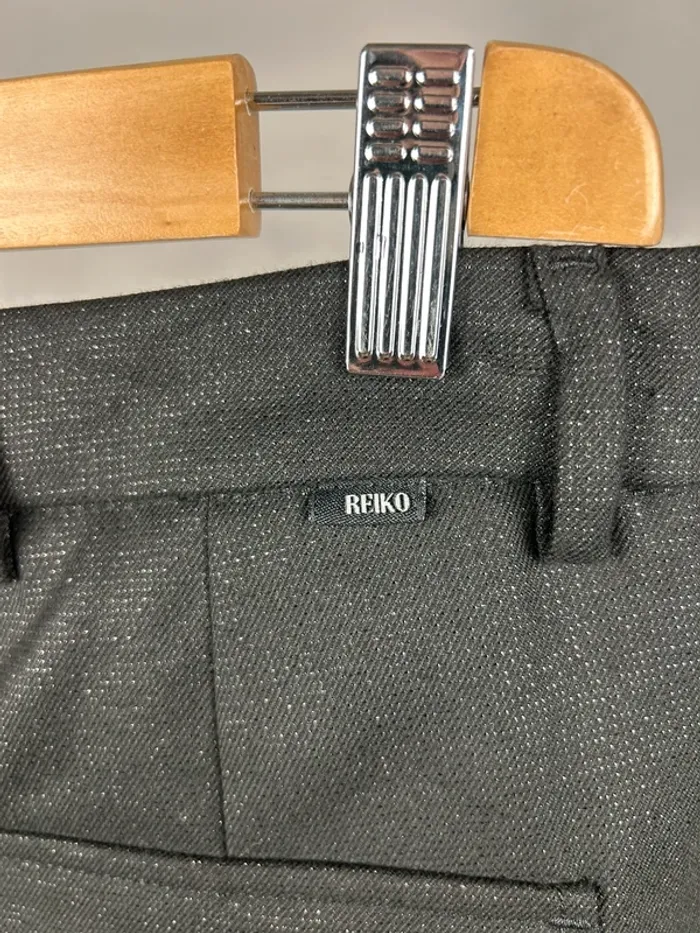 Pantalon taille haute Reiko Noir W26 neuf - photo numéro 8