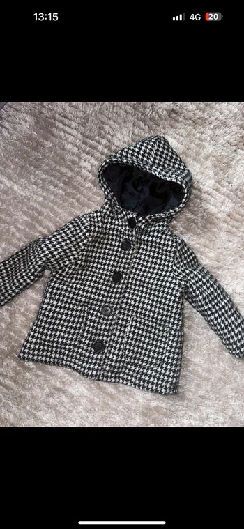 Manteau pied de poule