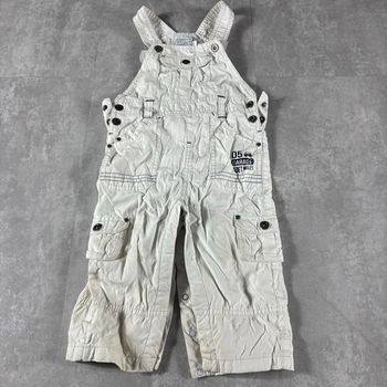 Salopette jeans blanc