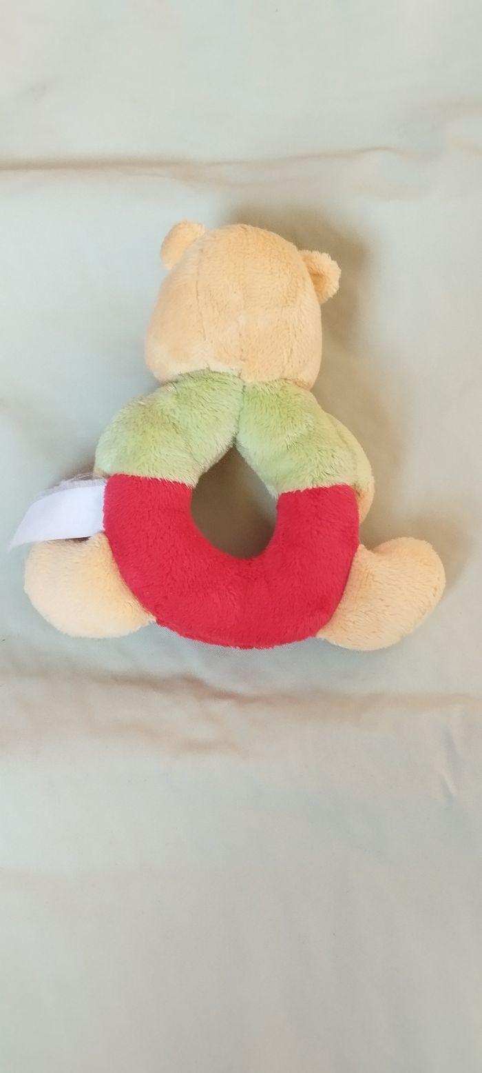 Peluche hochet Disney Winnie - photo numéro 2