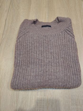 Pull mauve foncé promode