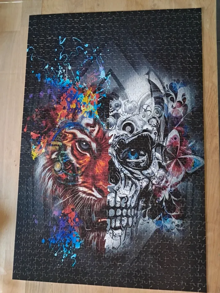 Puzzle en bois 1000 pièces - photo numéro 3